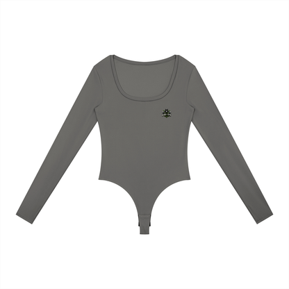 Loki & Ivy Women's Tight Long Sleeve Yoga Bodysuit