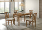 Kayee 5 Pieces Pack Dining Set - Weathered Oak