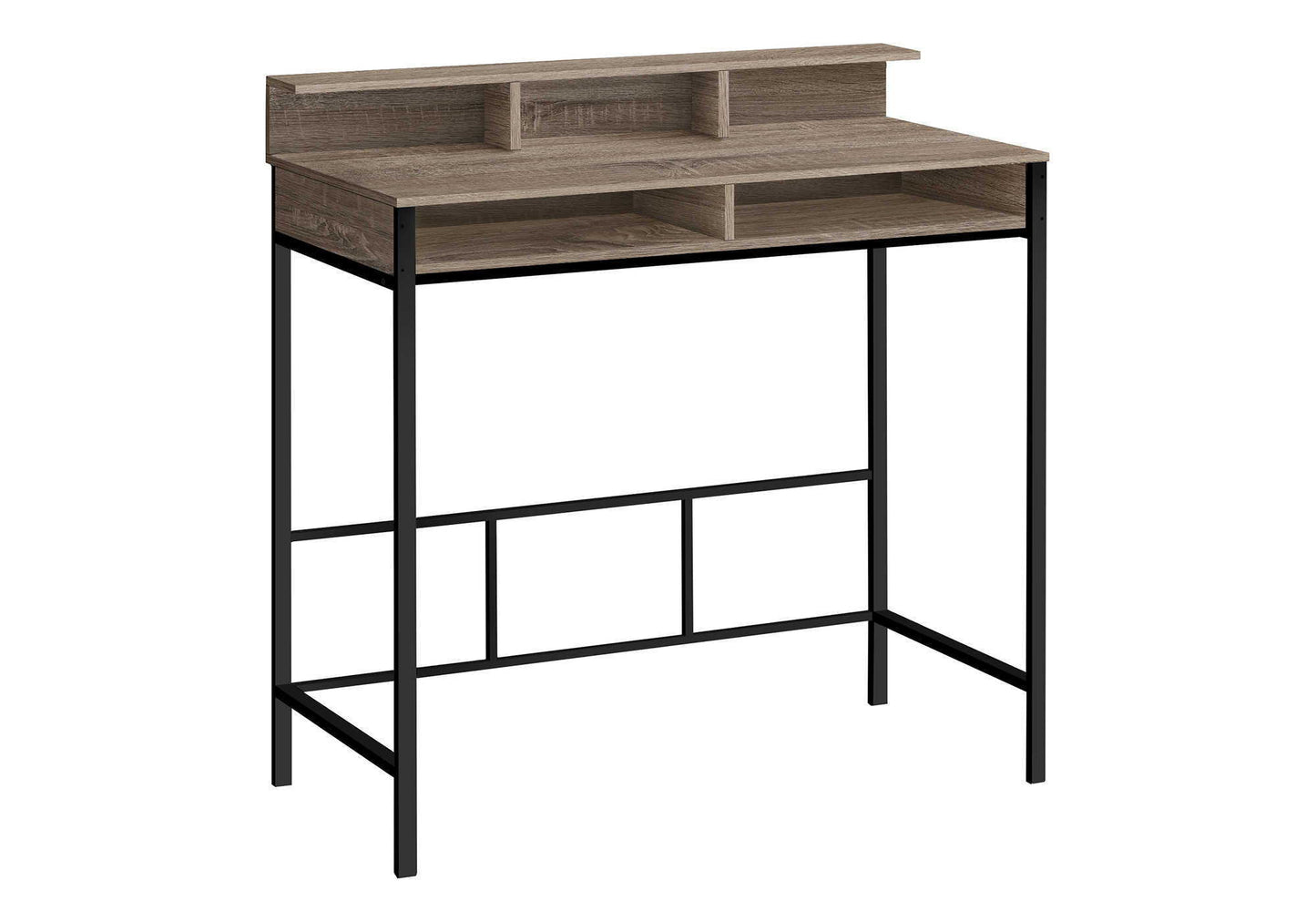 Computer Desk for Home Office with Standing Storage Shelves