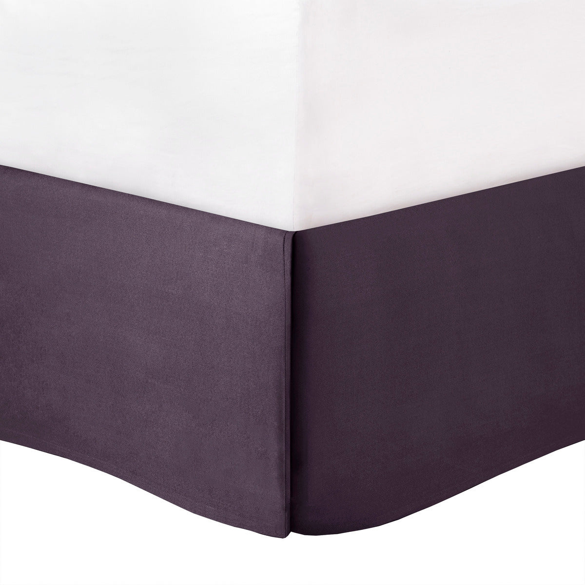 7 Piece Tufted Comforter Set Plum California King