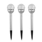 Solarek 3 Pcs Outdoor Solar Lights IP44 Waterproof Ball RGB Light Garden Decor Lamp Landscape Christmas