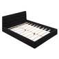 Upholstered Platform Bed With Headboard