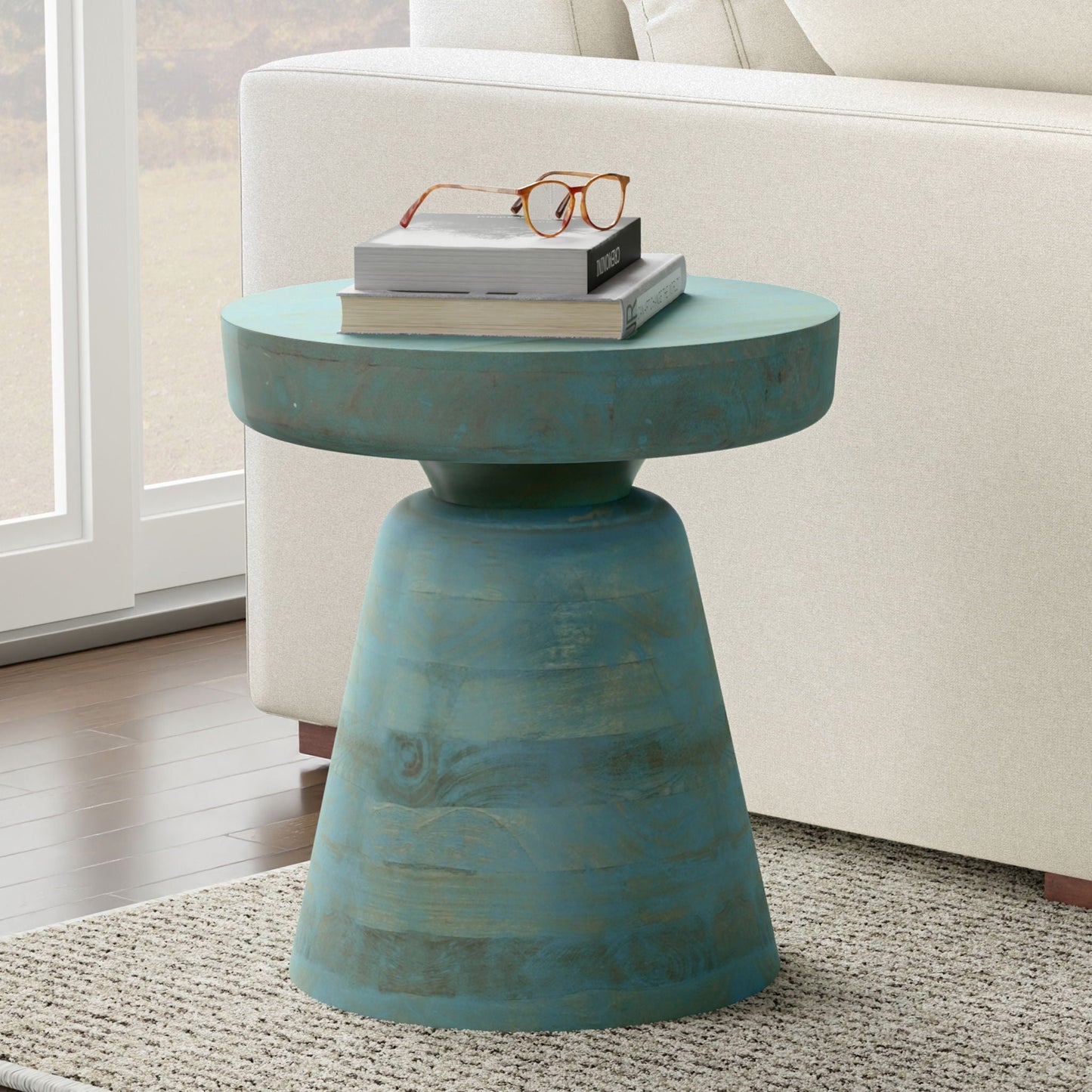 Robbie - Handcrafted Accent Table
