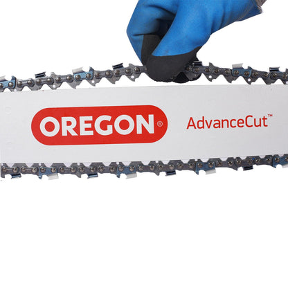 52Cc Gasoline Chainsaw With 20" Oregon Bar And Chain For Wood Cutting Plastic - Orange