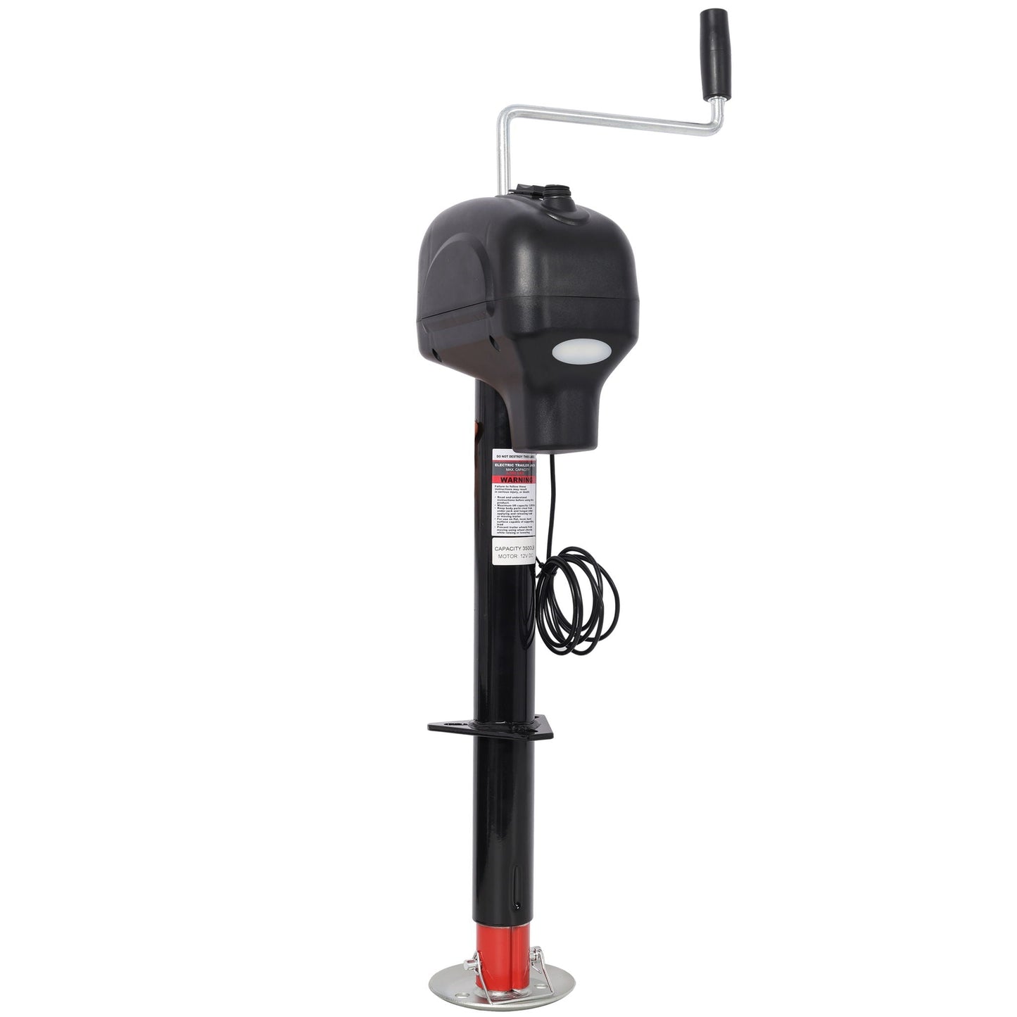 Electric Power Tongue Jack 3500Lbs Capacity with Waterproof Cover