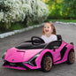 Lamborghini SIAN 12V Kids Electric Ride On Car Toy with Remote Control