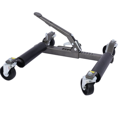 2-in-1 Hydraulic Car Skates: Easily Position and Jack Up Your Vehicle