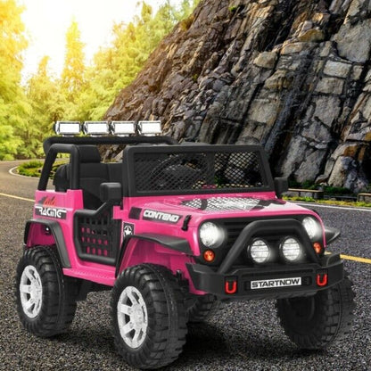 2-Seater 12V Electric Ride-On Truck for Kids with Remote Control