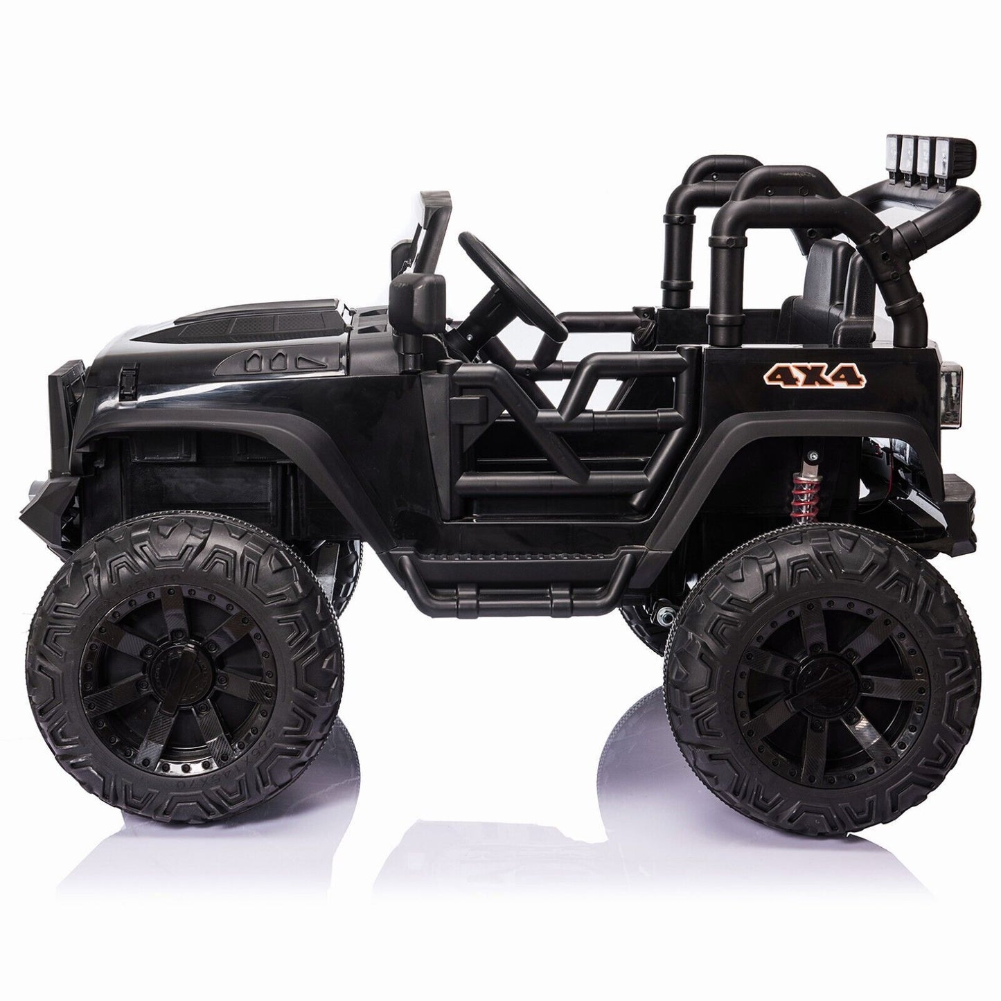 2-Seater 12V Electric Ride-On Truck with Bluetooth and Remote Control for Kids