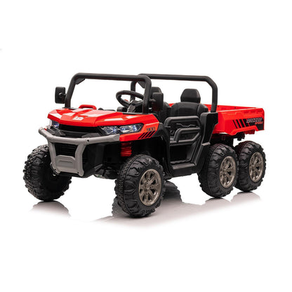 2-Seater 24V 4WD Kids Ride-On Dump Truck with Remote Control - GX33 Model