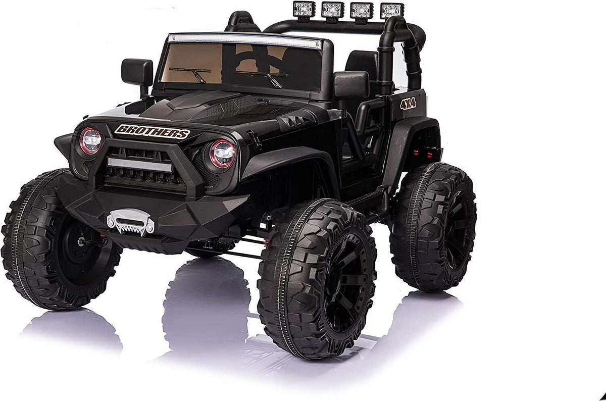 2 Seater Kids Ride On Truck Car with Remote Control and Powerful 24V Motor - 3 Speed Options