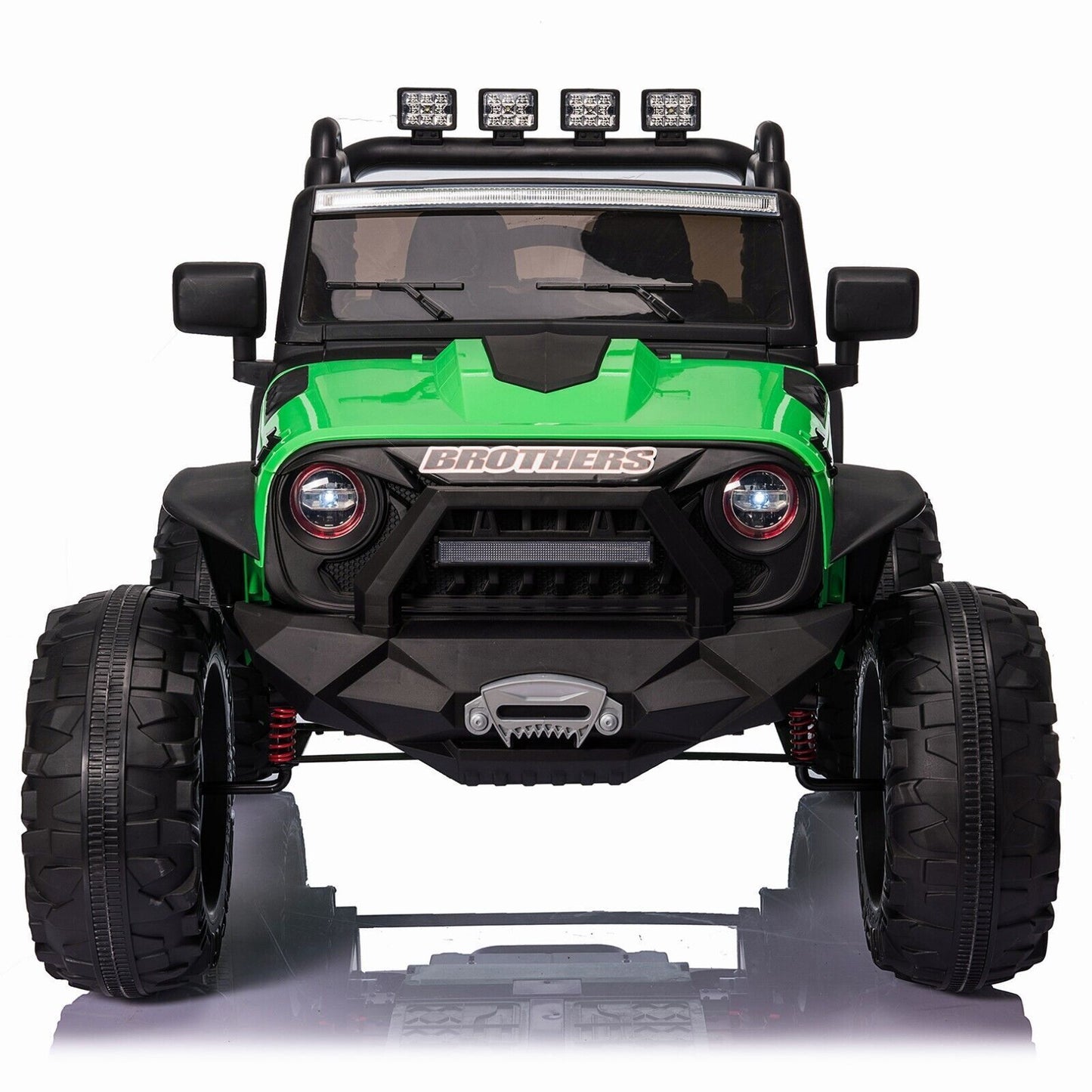 2-Seater 24V Electric Ride-On Toy Truck with MP3 and Remote Control for Kids