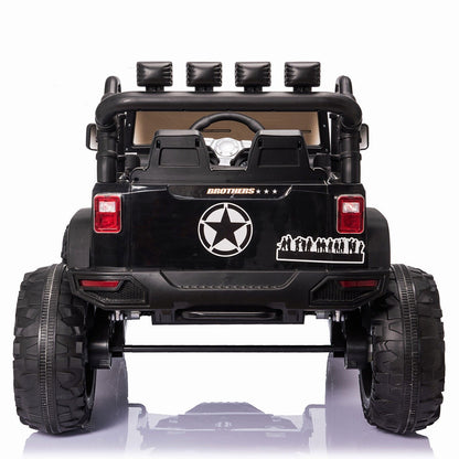 400W Electric Ride-On Truck for Kids with Bluetooth and LED Lights - 24V Powered Vehicle