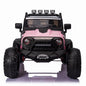 2-Seater 24V Electric Ride-On Truck with Bluetooth and LED Lights for Kids