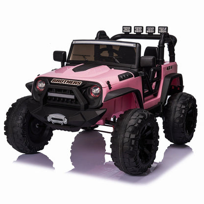 2-Seater 24V Electric Ride-On Truck with Bluetooth - Perfect Gift for Kids!
