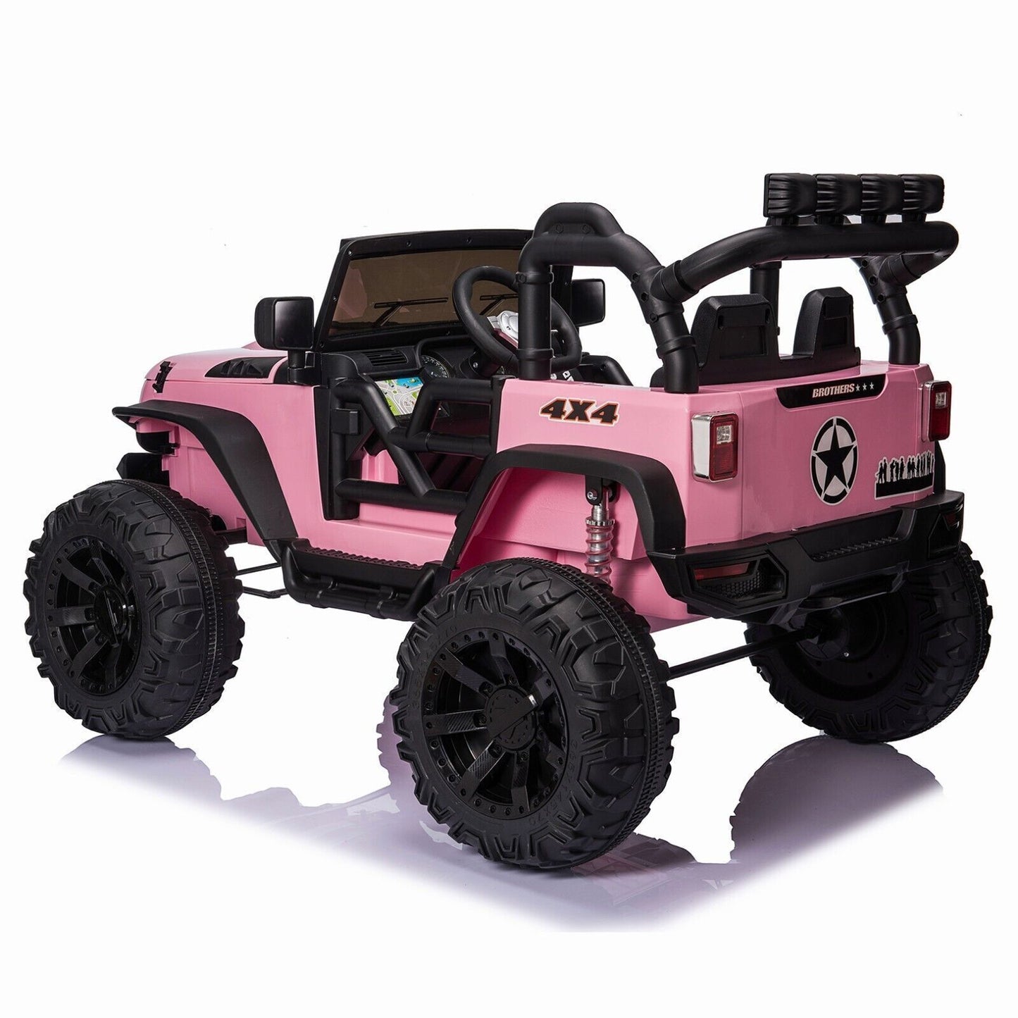 2-Seater 24V Electric Truck for Kids with Bluetooth and 2x200W Motors
