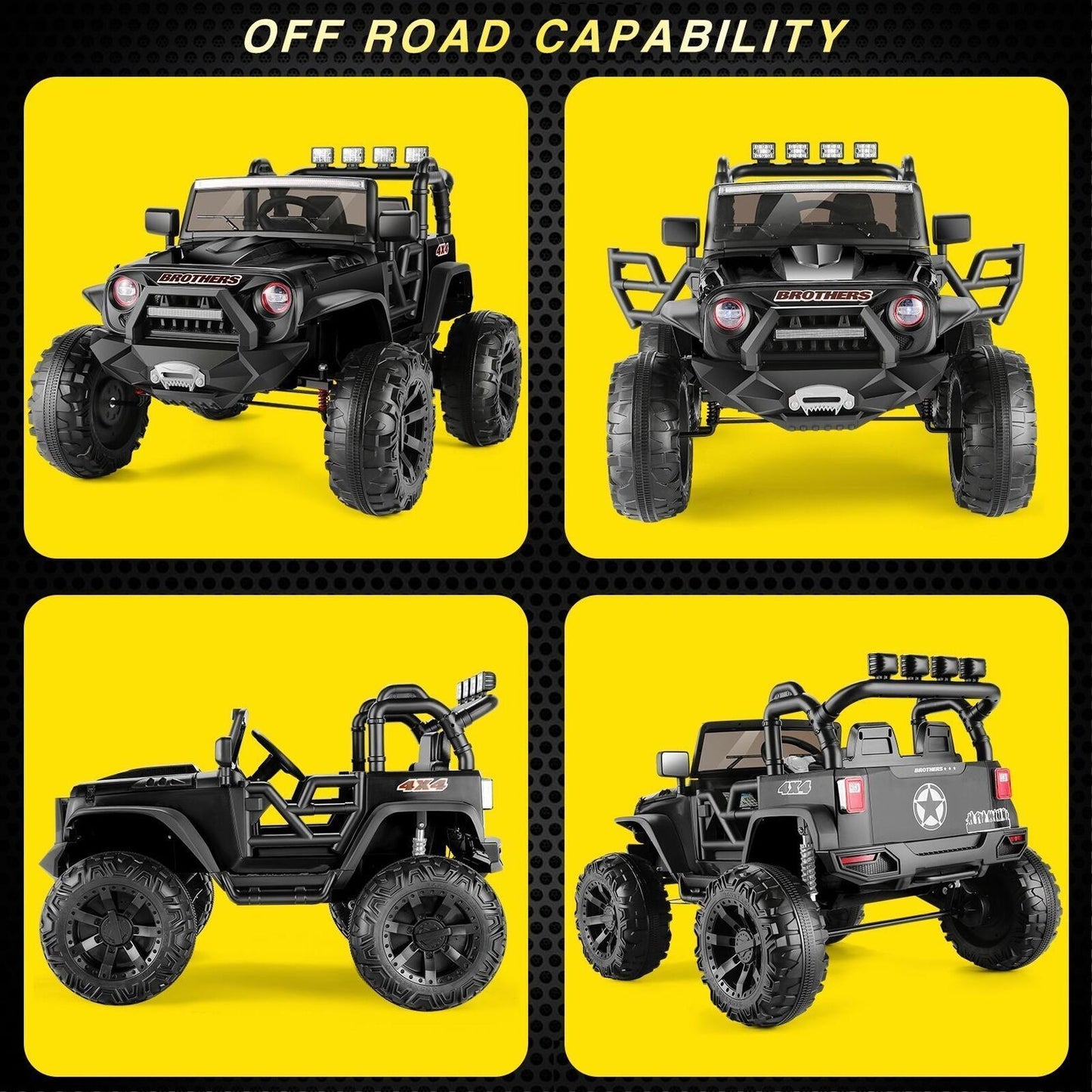 400W Electric Kids Ride-On Truck with Remote Control - Perfect Gift for Children (24V)
