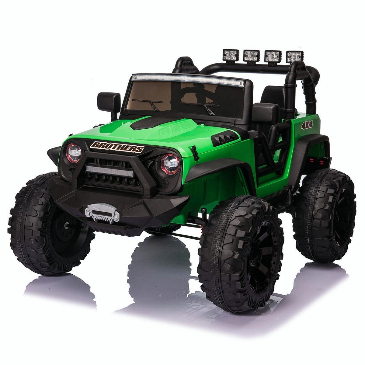 Electric 2-Seater Truck Toy for Kids with Remote Control - 2x200W 24V Power