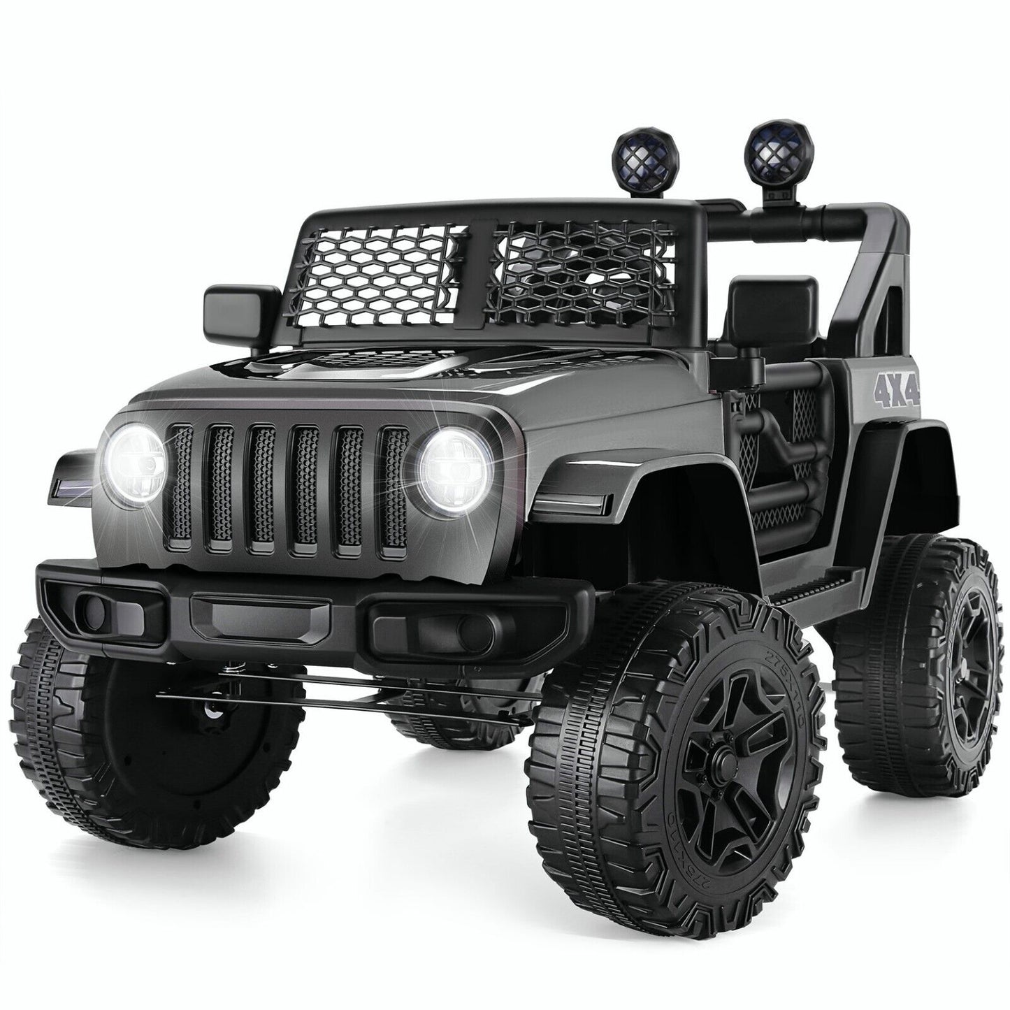 12V Electric Kids Ride On Car with Remote Control and MP3 Player - Perfect Gift for Little Drivers!
