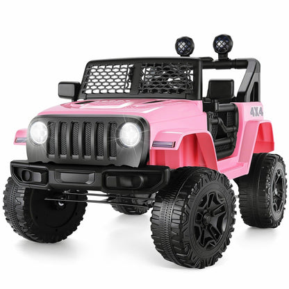 2-Seater Electric Ride-On Car with MP3 Player and 12V/7Ah Battery