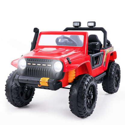 KLOKICK 12V Kids Electric Ride On Car Truck with Remote Control, FM Radio, and Bluetooth Connectivity