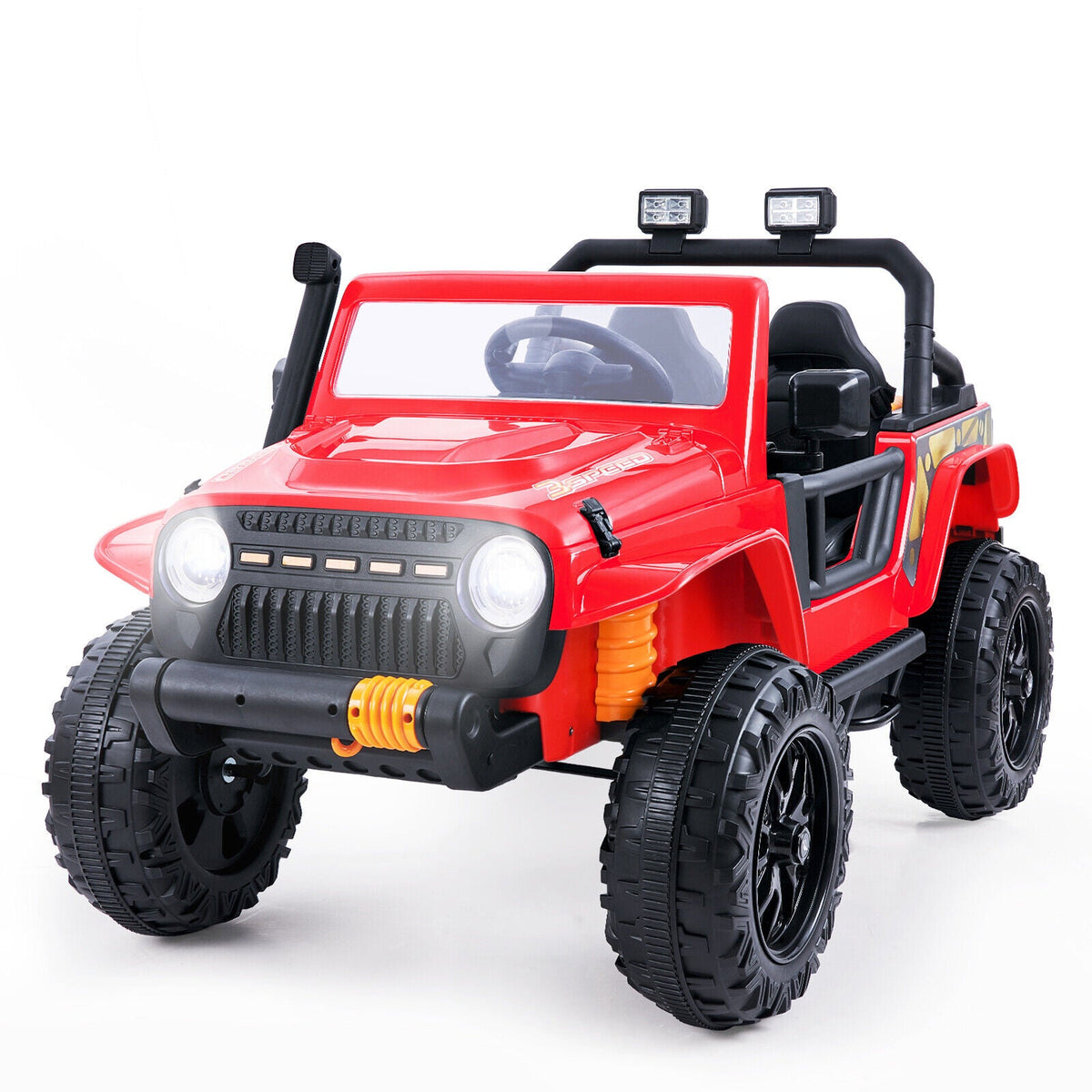 12V Jeep Music Fashion Electric Ride-On Car with Remote Control and LED Lights