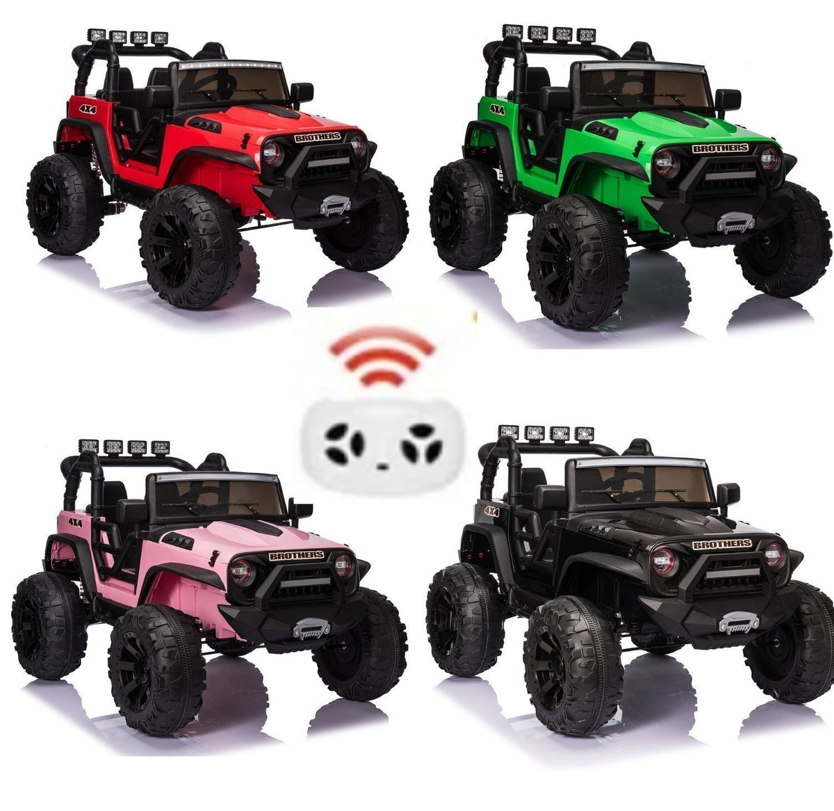 2-Seater Electric Ride-On Truck for Kids with Bluetooth and Remote Control - 24V