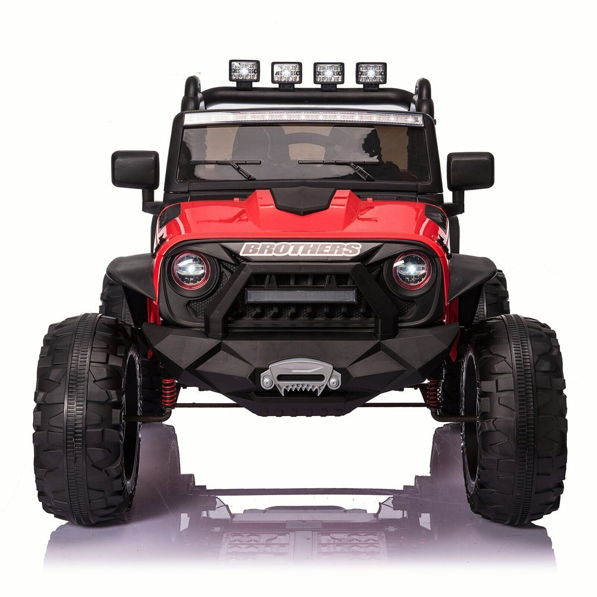 2-Seater Electric Ride-On Truck for Kids with Bluetooth and Remote Control - 24V