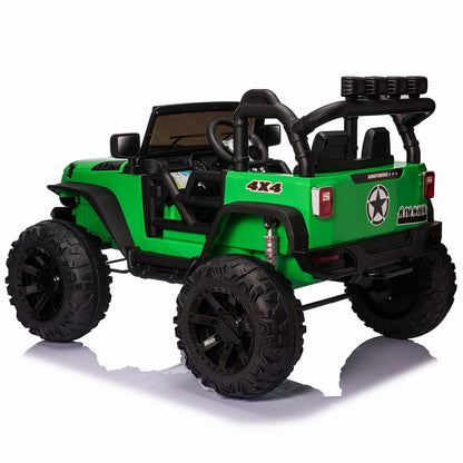 Electric Ride-On Truck for Kids with Remote Control, Music, and Lights - GT Toy Truck