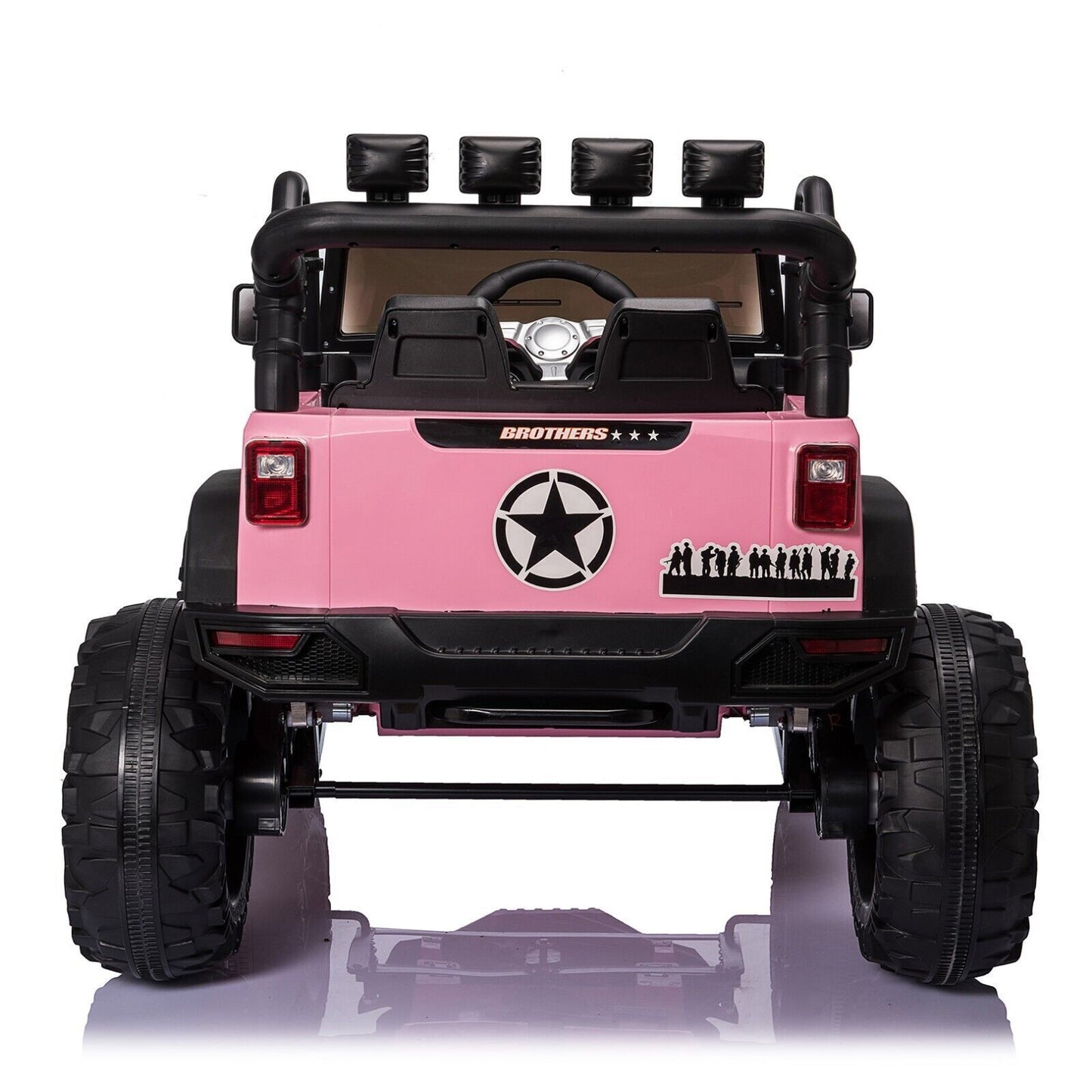 2-Seater Electric Ride-On Truck for Kids with Parental Remote Control - 24V