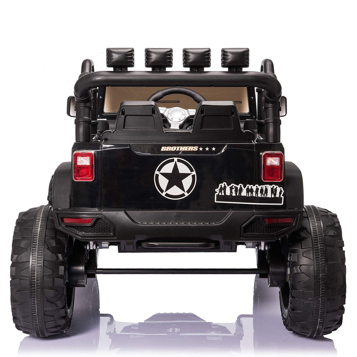 2 Seater Electric Ride-On Truck with Remote Control and MP3 Player - 24V Battery Powered Vehicle