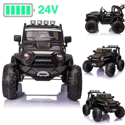 2-Seater Electric Truck Toy for Kids with Remote Control - 2x200W Motor, 24V Battery