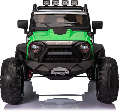 2-Seater Kids Electric Car with Parent Remote Control and Music - 24V Ride On Truck