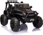 2-Seater 24V Kids Electric Jeep with Remote Control, 3 Speeds, and LED Lights