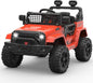 2-Speed Bluetooth Electric Kids Ride-On Truck with LED Lights and Remote Control - 12V US Version