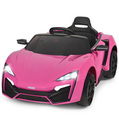 2.4G RC Electric Vehicle with Lights - 12V High Performance