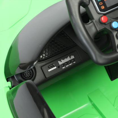 2.4G Remote Control Electric Car for Kids - 12V 7A Ride-On Toy with Parental Control