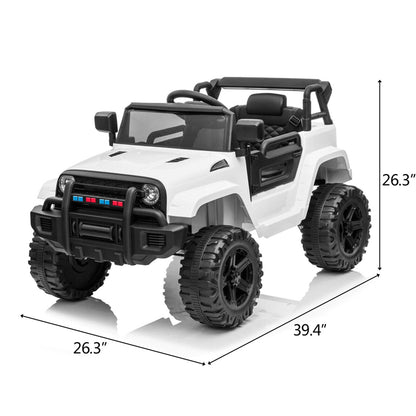 2.4G Remote Control Electric Dual Drive Kids Ride-On Truck Jeep Toy