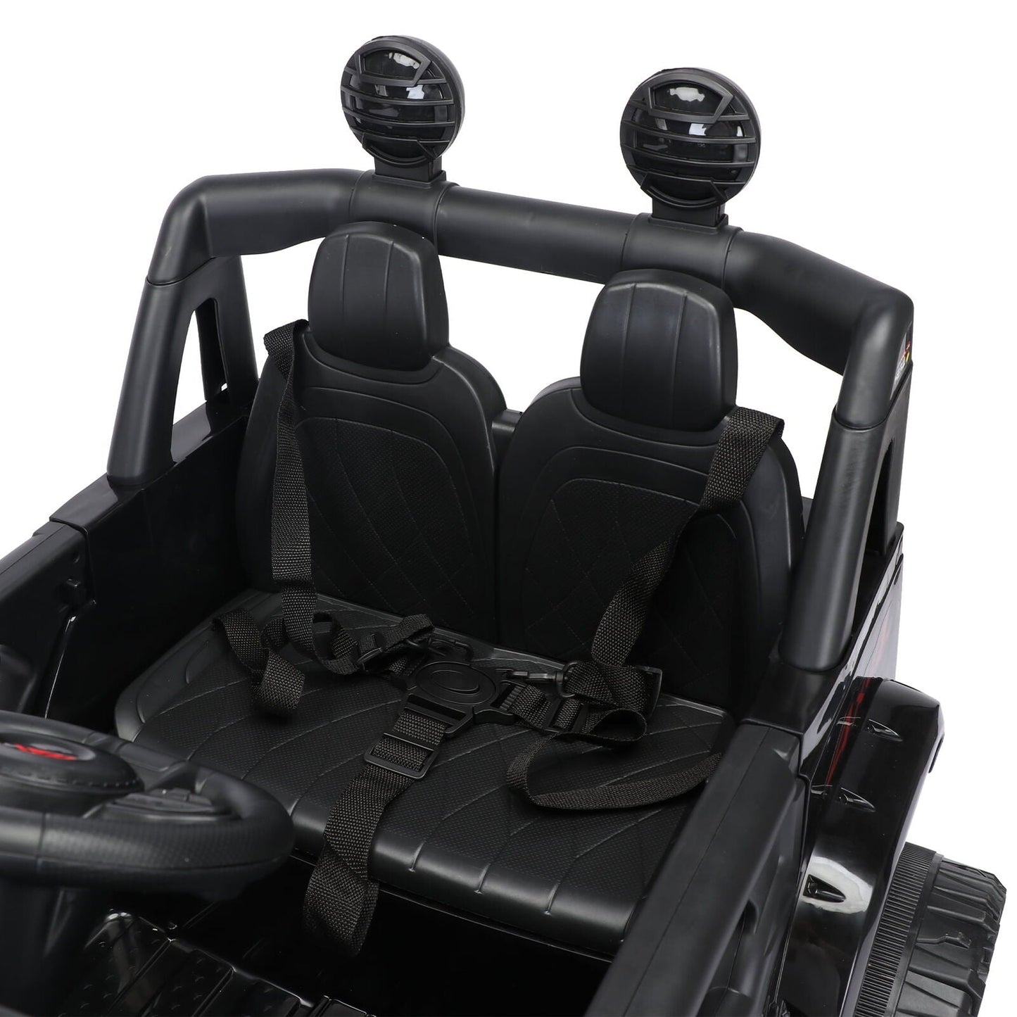 2.4G Remote Control Electric Ride-On Truck for Kids with Parental Control - 12V7A