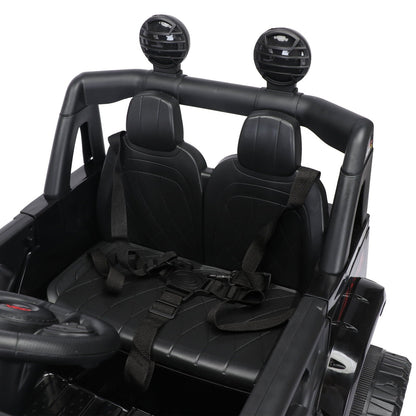 2.4G Remote Control Electric Ride-On Truck for Kids with Parental Control - 12V7A