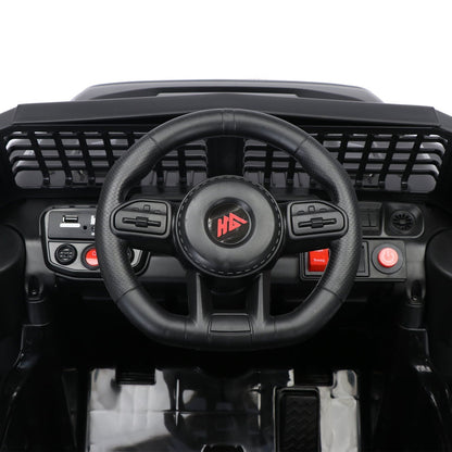 2.4G Remote Control Electric Ride-On Truck for Kids with Parental Control - 12V7A