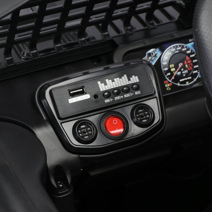 2.4G Remote Control Electric Ride-On Truck for Kids with Parental Control - 12V7A