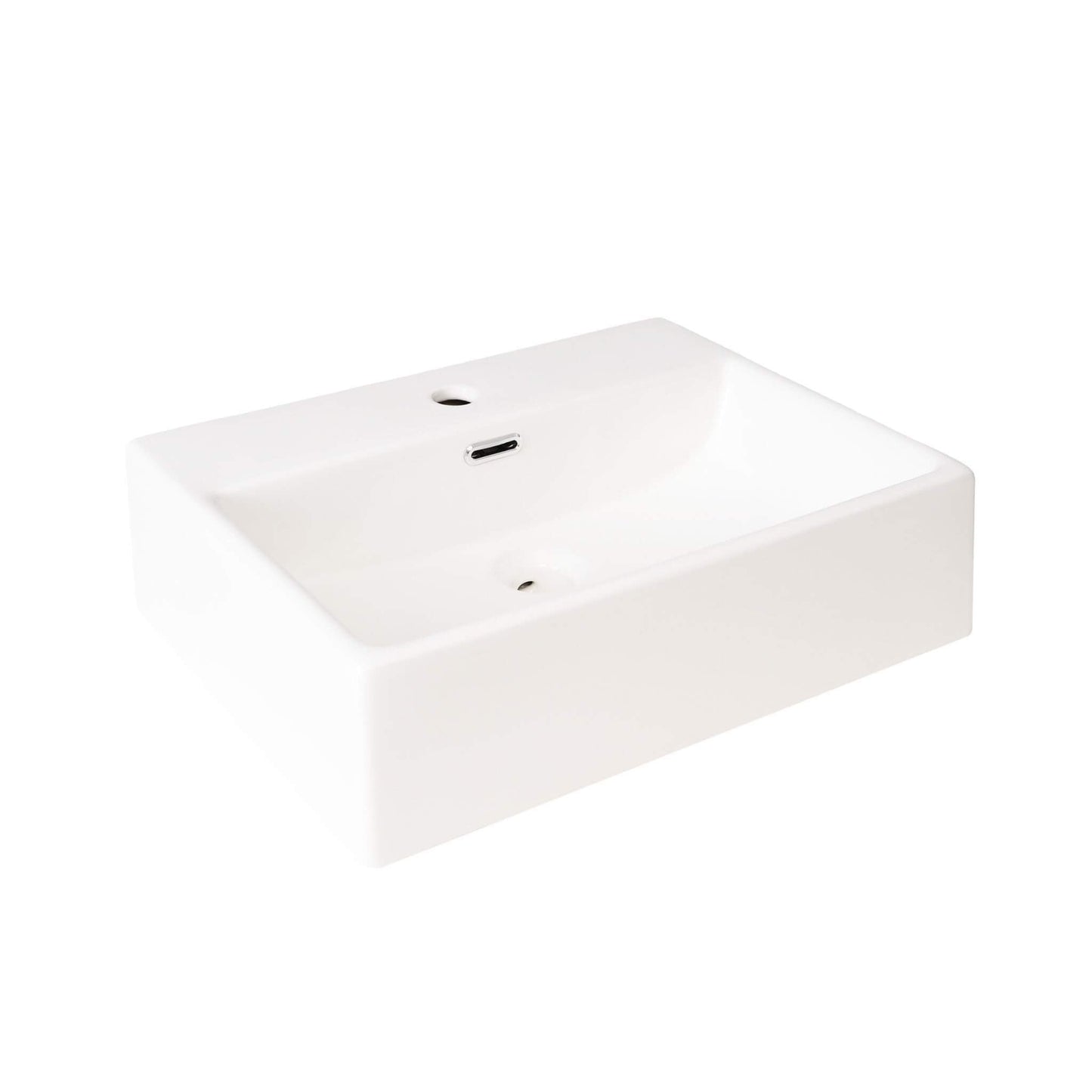 Nuvia 20-Inch Modern Bathroom Vanity With Ceramic Sink And Storage Cabinet (SAK83047)