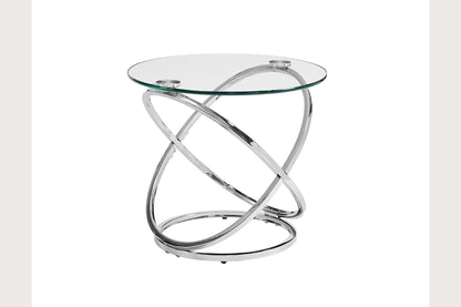 Cocktail Table Set - Chrome