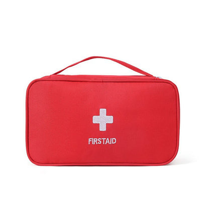 Emergency doctor bag, medicine bag home, nursing school resumption storage bag, gift disaster prevention first aid medical bag multi-functional purse