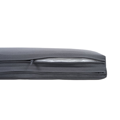 2" Thick Chaise Lounge Cushion in Dark Grey