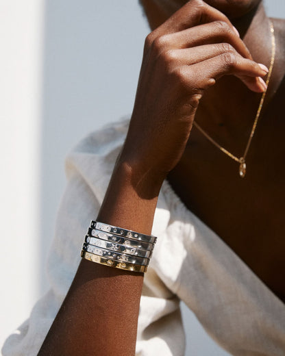 Strength Hinged Bracelet
