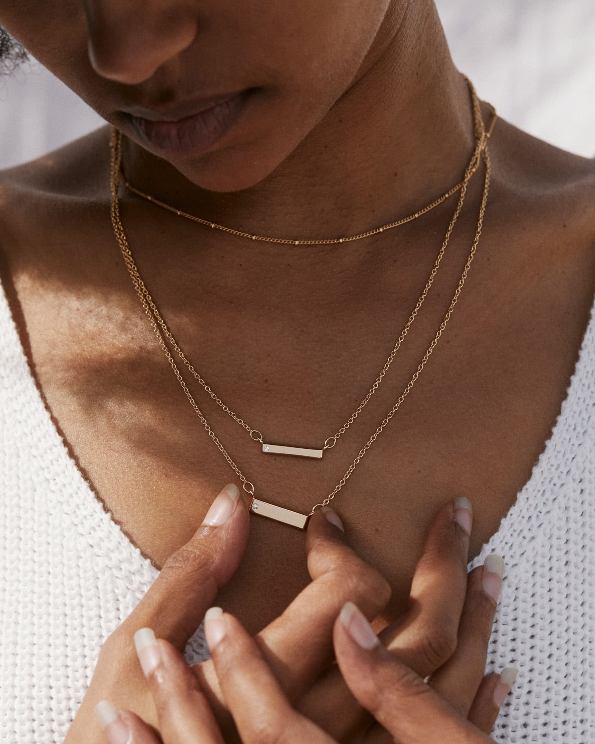 Through Thick & Thin Necklace Set