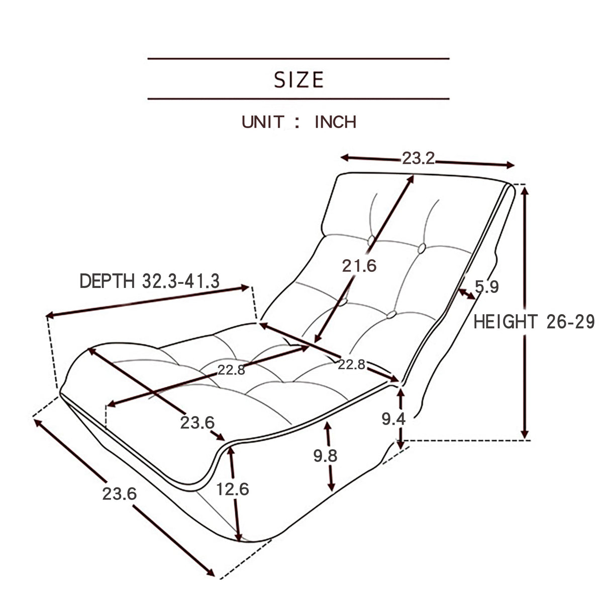 Lazy Sofa Balcony Leisure Chair