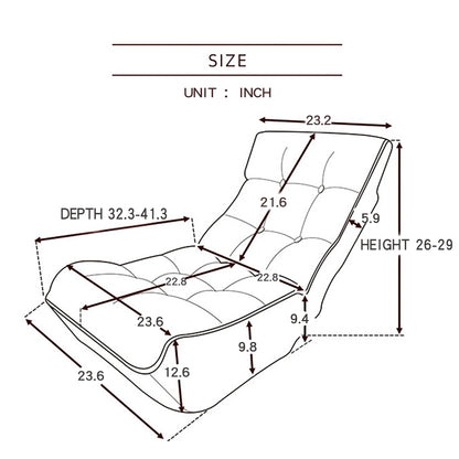Lazy Sofa Balcony Leisure Chair